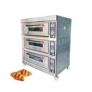 3 Deck 6 Tray Commercial Electric Bakery Oven