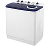 SPJ 7kg Semi-Automatic Twin Tub Washing Machine with Spin Dryer – White (2 Years Warranty)