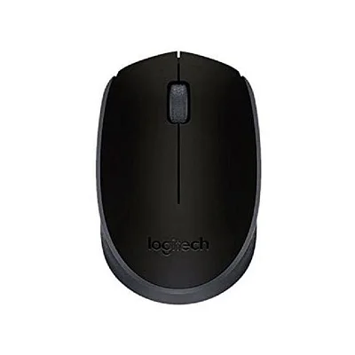 Logitech M171 Black Wireless Optical Mouse – Compact Laptop &amp; PC Computer Mouse