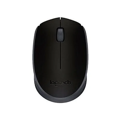 Logitech M171 Black Wireless Optical Mouse – Compact Laptop &amp; PC Computer Mouse