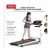 Foldable Electric Motorized Treadmill with Manual Incline – Home Fitness Machine