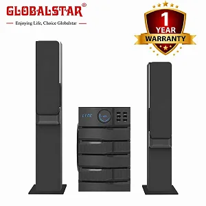 Globalstar GS-8912 2.1CH Multimedia Subwoofer Home Audio System with Bluetooth, USB, SD & FM