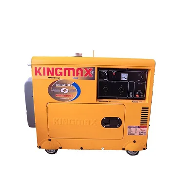 Kingmax 6.5KVA Silent Diesel Generator KM14800S – Yellow