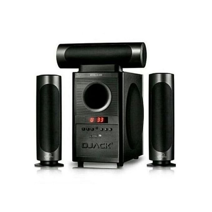 Djack Woofer Hifi Home Theater with Bluetooth, FM Radio AK -903L - Black