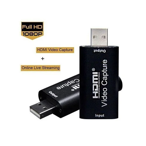 HDTV 4K HDMI to USB Video Capture Card – 1080P HD Video Recorder for PC &amp; Laptop