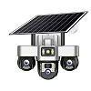 V380 Pro Solar Camera with 4G SIM, Motion Detection and Night Vision