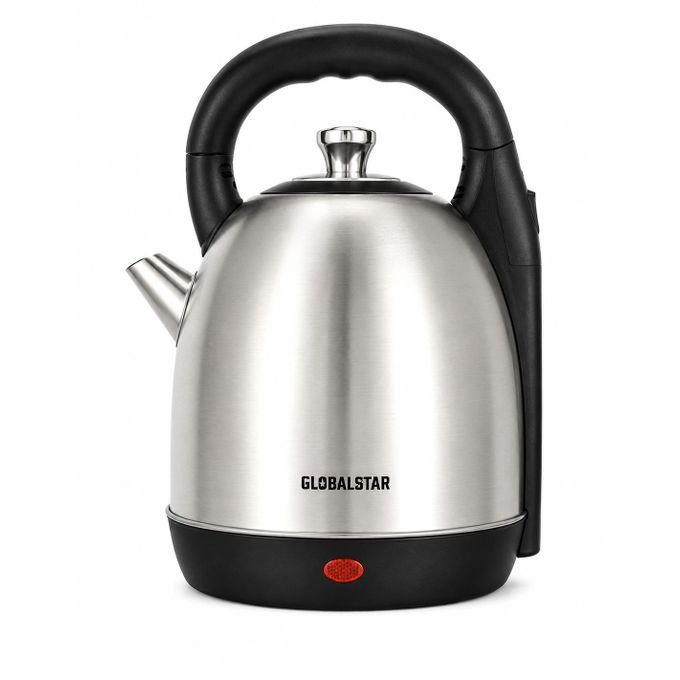 Globalstar GS-1005 Stainless Steel Electric Kettle 5L – 2000W - Silver