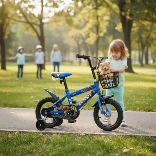 Kids Bicycle Size 12 (2-5yrs) - Multicolor