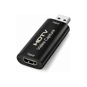 USB HDMI Video Capture Card – 4K Input & 1080P HD Capture for Gaming and Streaming