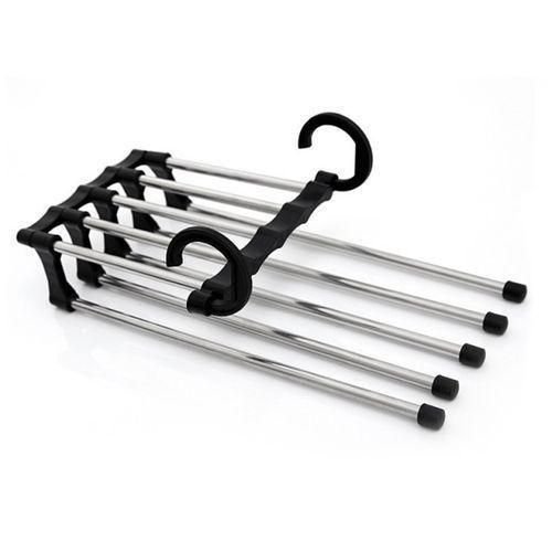 5 Layer Multi Functional Pants/Clothes Hanger - Multicolor