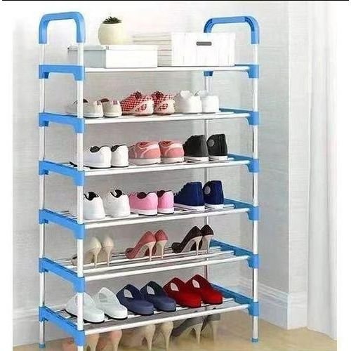 6 Tier Shoe Organizers Shoe Racks Organizer - Black