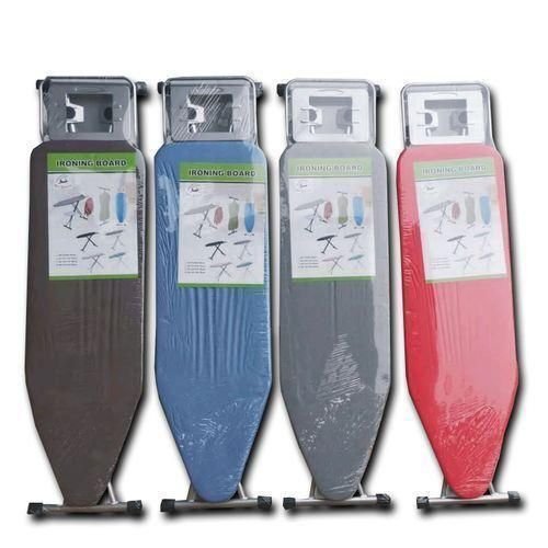 Large Size Foldable Ironing Board With Aluminum Stands - Multicolor
