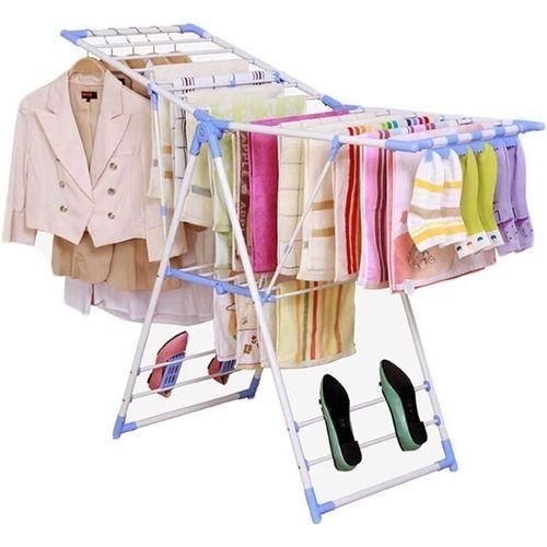 Clothes Drying Rack, Foldable Hanger - Multicolor