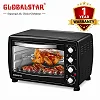 Globalstar 38L Electric Oven – Rotisserie, Convection, Interior Light & Baking Function, Black