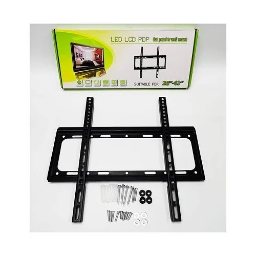 Flat Panel TV Wall Mount for 26–63 Inch TVs – Strong Slim Fixed Bracket