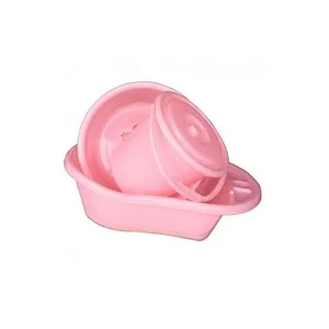 Baby Bath Basin, Basin & Bucket Set – Pink