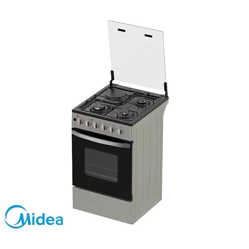 Midea 60x60 3 Gas + 1 Electric Cooker with Electric Oven With Auto Ignition