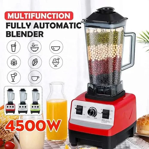 SilverCrest 4-Litre 4500W Heavy-Duty Blender – Red