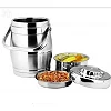Aulun 2.5L Food Flask – Silver