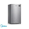 Midea 120L Single Door Fridge – 93L Net Stainless Steel Silver