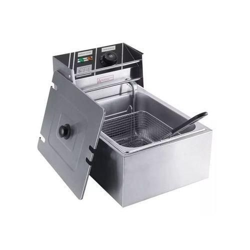 6L Heavy Duty Stainless Steel Single Electric Deep Fryer
