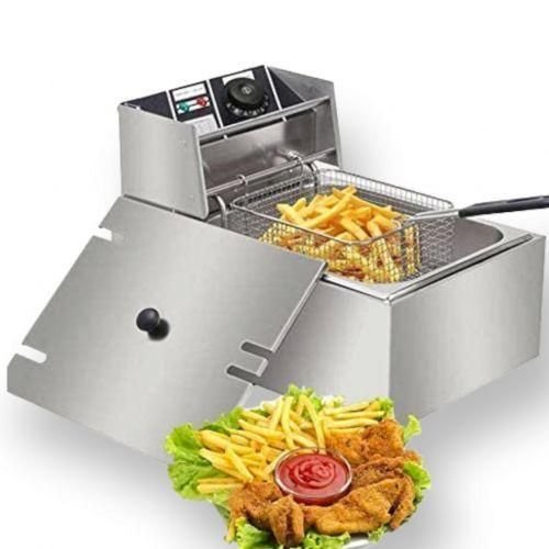 ADH 6L Electric Deep Fryer AEF-801A - Silver