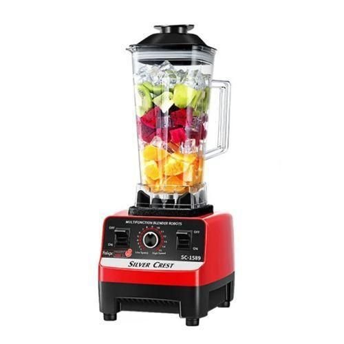 SILVER CREST 2L Large With Mixer Grinder Heavy Duty Machine Portable Smoothie Blenders - Multicolor