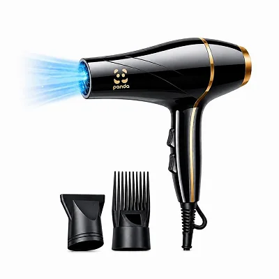 Panda 2200W Professional Hair Dryer – Powerful Fast Drying with Free Comb &amp; Nozzle