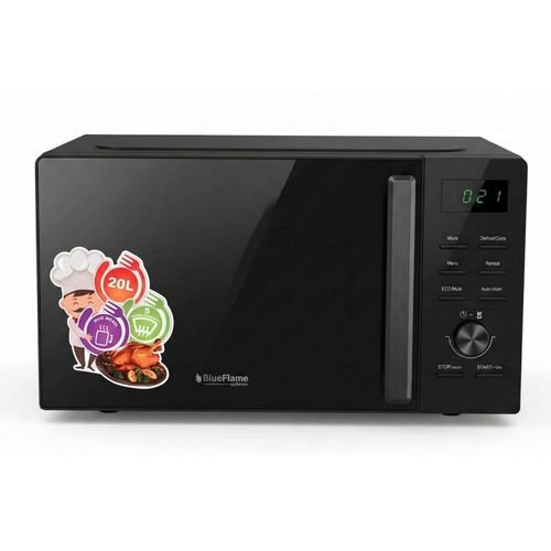 Blueflame 20L Digital Microwave Oven With Auto-Cook & Quick Defrost
