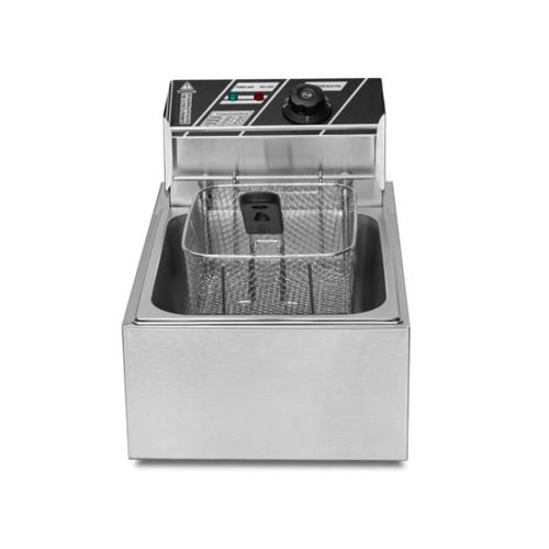 Global Star Electric Deep fryer 6 liters - Silver