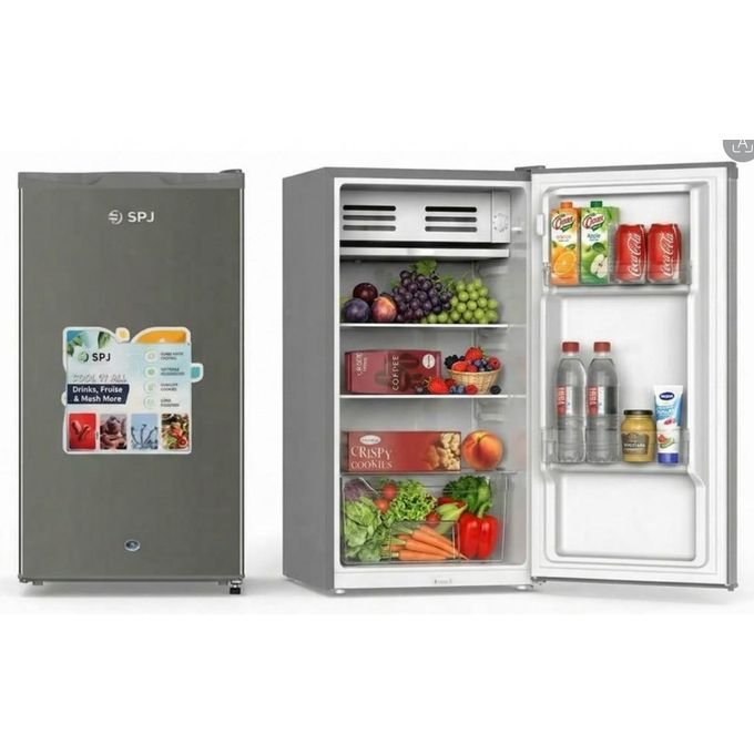 SPJ 120 Liters Single Door Fridge - Silver