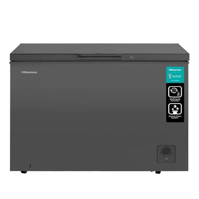 Hisense 400 Litre Deep Freezer / Chest Freezer – Grey (2YRS WRNTY)