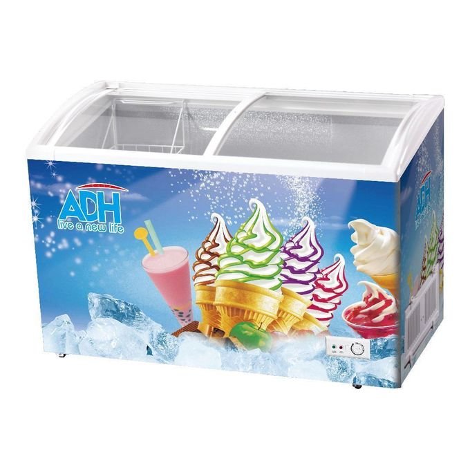 ADH show case ice cream freezer 390 litres