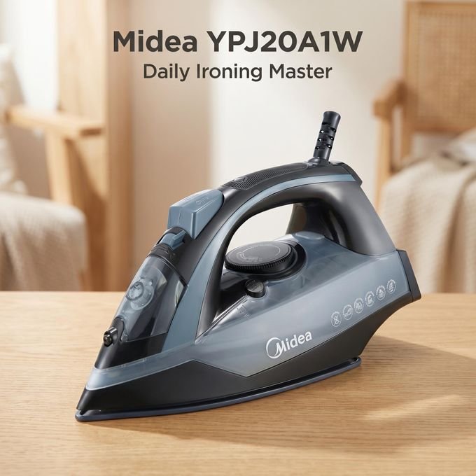 Midea Electric Steam Iron -2400W - Grey