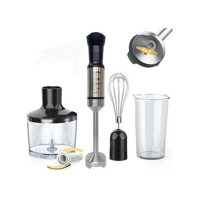 Hoffmans 4 in 1 Powerful Hand Blender - Multicolor