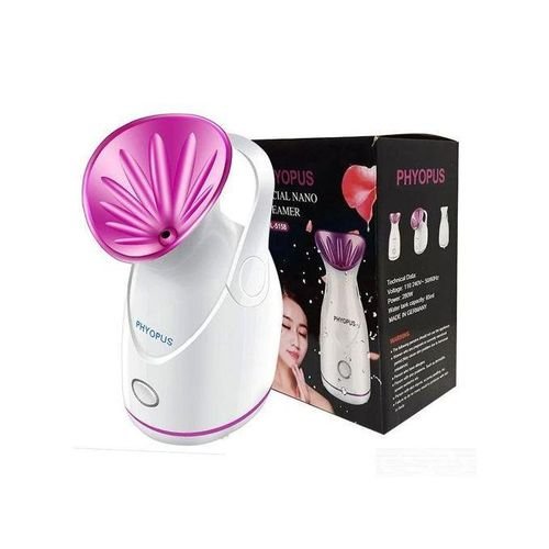 Phyopus Facial Steamer Sauna Face Steamer Vaporizer - Purple White