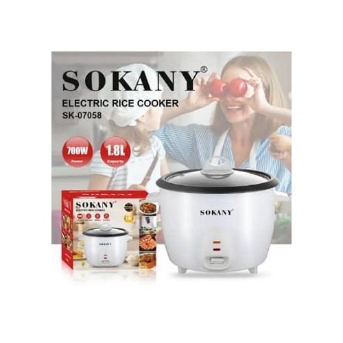 Sokany 1.8 L 700W Electric Automatic Rice Cooker Rice Steamer