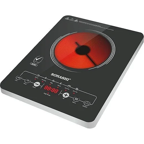 Sonashi Infrared Ceramic Cooker SIS-015C With Touch Sensor Control - Black