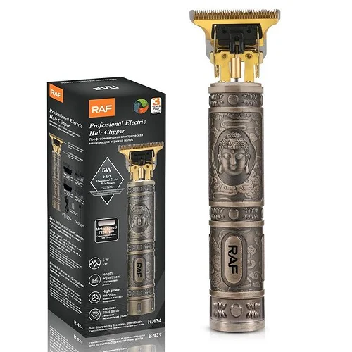 RAF Rechargeable Hair Clipper &amp; Beard Trimmer - Gold