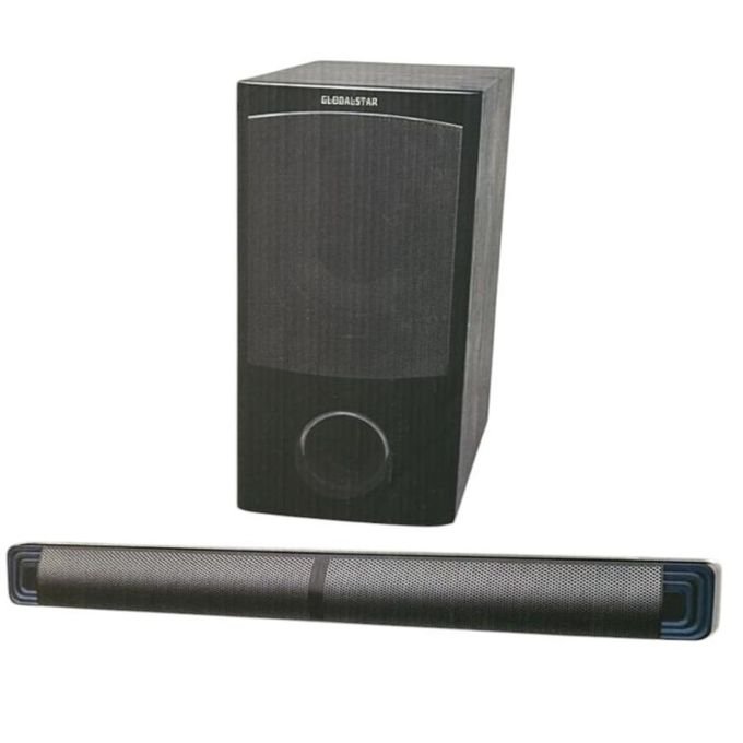 Globalstar GS-002 2.1CH X-Bass Soundbar with Subwoofer
