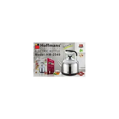 Hoffmans 8L Electric Kettle – Fast Boiling - Silver