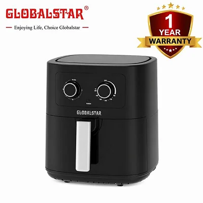 Globalstar GS-K7045 7L Air Fryer – Large Capacity Hot Air Fryer with Adjustable Temperature &amp; Timer