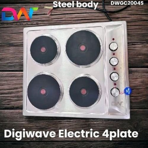 60x60cm Digiwave DW 4 Electric in built hotplate DWGC2004S