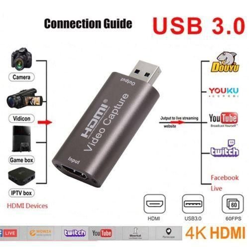 Mini Hd 4K 60Hz Hdmi Usb 3.0 Video Capture Card