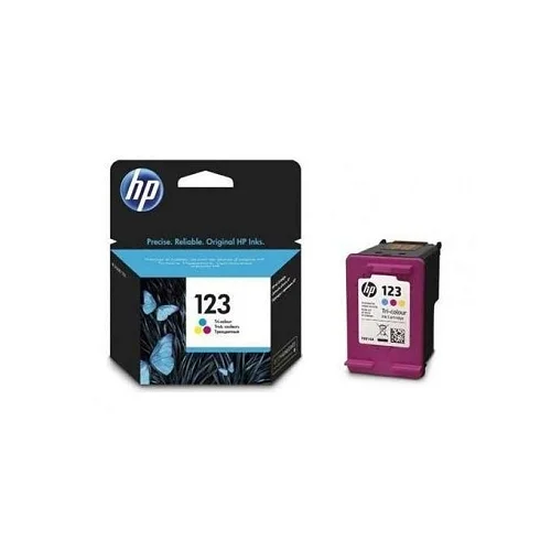 HP 123 Color Ink Cartridge for DeskJet 2130 – Tri-Color Printer Cartridge