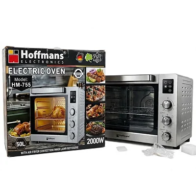 Hoffmans 50L Multipurpose Electric Oven for Baking and Roasting