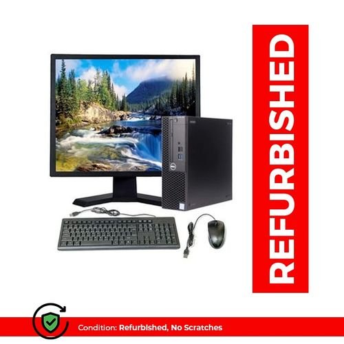Refurbished Desktop Optiplex Core i3 6th Gen 4GB+500GB fullset