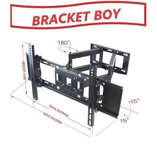 Double Arm TV Wall Mount Suitable For 24inch To 70Inch-Black