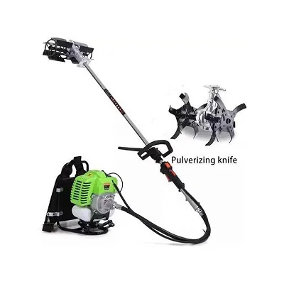 Gasoline Brush Cutter – 4-in-1 Weeding Machine, Cultivator &amp; Mini Tiller