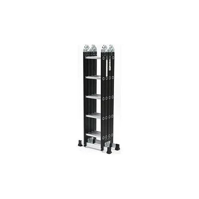 4x5 Foldable Aluminum Ladder for Construction, Painting and Repairs